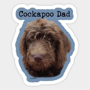 Cockapoo Dog Dad Sticker